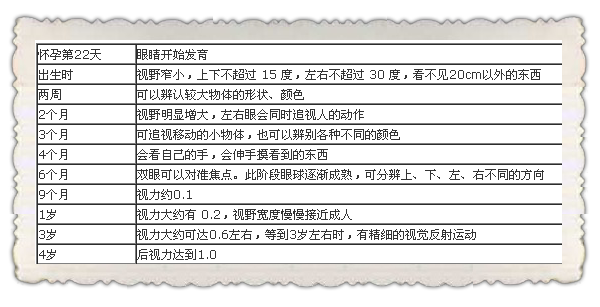 宝宝眼睛里的世界