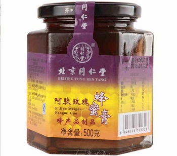 阿胶玫瑰蜂蜜膏