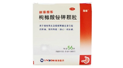 枸椽酸铋钾颗粒