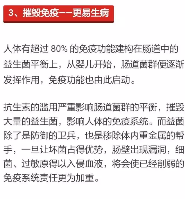 滥用抗生素 滥用抗生素